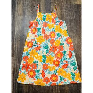 Copper Key Girls Multicolor Floral Sleeveless Casual Sundress Size Large NWT